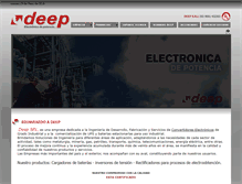 Tablet Screenshot of deep-ing.com